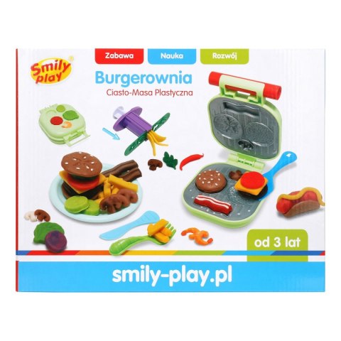 Masa plastyczna dla dzieci Anek zestaw Burgerownia mix (SP83963)