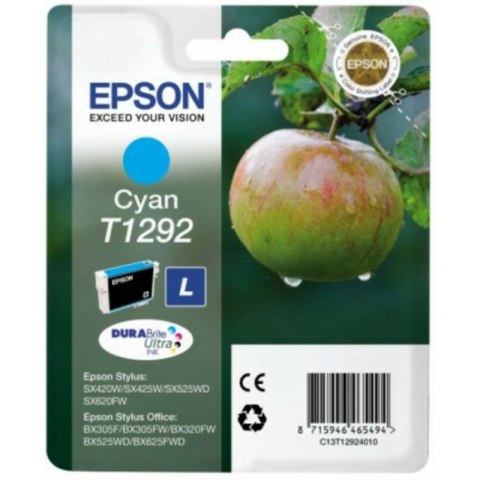 Tusz Epson T1292 do Stylus SX-230/235W/420W/425W/430W | 7ml | cyan