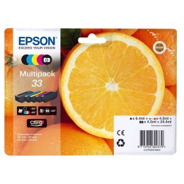 Tusz Epson zestaw T33, CMYK Claria 33XL