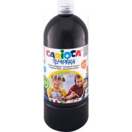 Farba tempera Carioca kolor: czarna 1000ml 1 kolor.