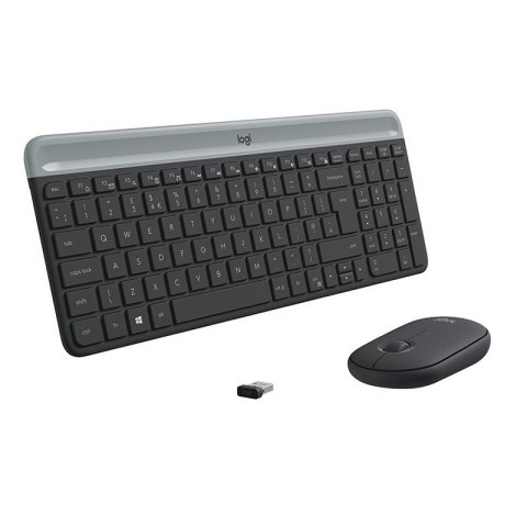Logitech Klawiatura i mysz bezprzewodowa MK470 920-009204