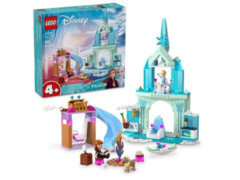 Klocki konstrukcyjne Lego Disney Lodowy zamek Elzy (43238)