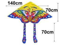 Latawiec Adar motyl 128x66cm (495975)