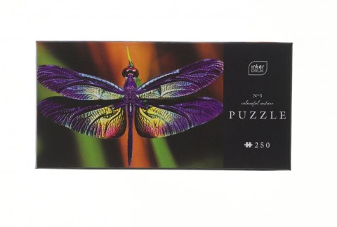 Puzzle Interdruk COLOURFUL NATURE 3 Dragonfly 5902277342010 250 el. (250 el)