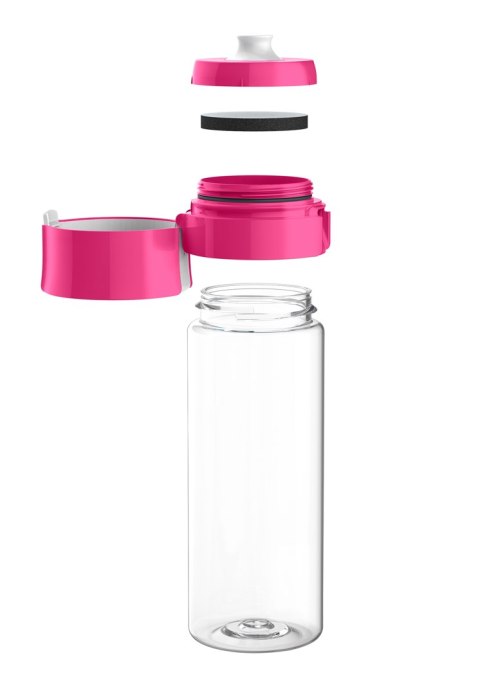 Brita Butelka z filtrem Fill&Go Active różowa| 0,6l + 4 filtry