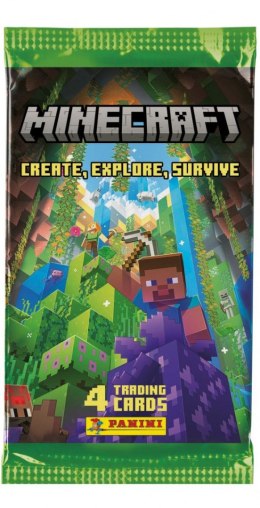 Karty Panini Saszetka z kartami Minecraft (Z5162) 4 sztuk