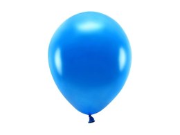 Balon gumowy Partydeco Metalizowane Eco Balloons granatowy 260mm (ECO26M-074)