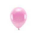 Balon gumowy Partydeco Metalizowane Eco Balloons różowy 260mm (ECO26M-081)