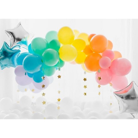 Balon gumowy Pastel Eco Balloons błękitny 260mm Partydeco (ECO26P-011)