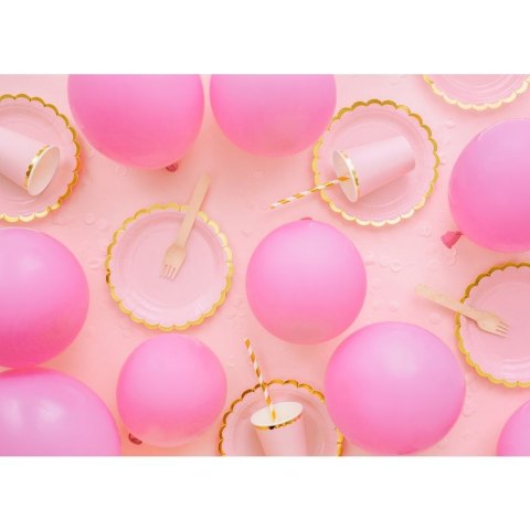 Balon gumowy Pastel Eco Balloons różowy 260mm Partydeco (ECO26P-081)