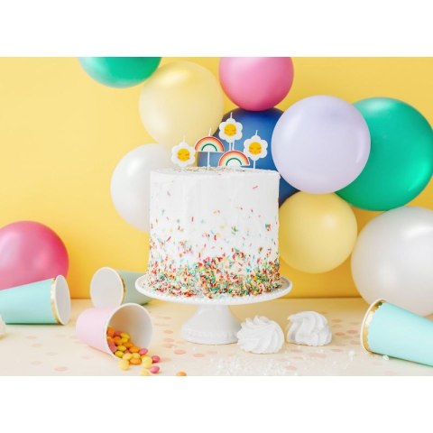Balon gumowy Pastel Eco Balloons różowy 260mm Partydeco (ECO26P-081)