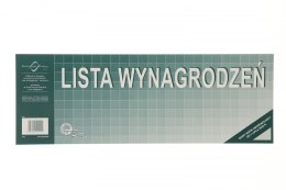 Druk offsetowy Michalczyk i Prokop Lista wynagrodzeń 1/2 A3 (P03-M)