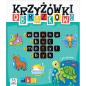 Książka dla dzieci KRZYŻÓWKI OBRAZKOWE Z WESOŁYM ŻÓŁWIKIEM.