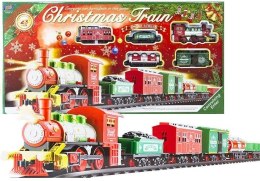 Kolejka Lean christmas train na baterie 430cm (1371)