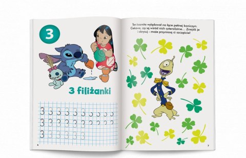 Książka dla dzieci DISNEY UCZY. CYFRY. STICH Ameet (UDN 9306)