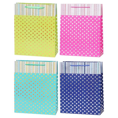 Torba prezentowa A3 torebka kropki set A [mm:] 300x420x 120 Rozette (5907354059829)