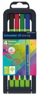 Cienkopis Line-Up wkład mix 0,4mm 4kol. Schneider (SR191094)