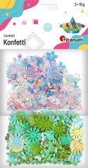 Konfetti Titanum Craft-Fun Series mix wiosenny (2324001)