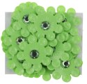 Kwiaty Titanum Craft-Fun Series samoprzylepne (2324043-green)