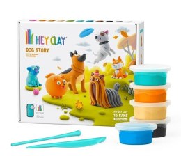 Masa plastyczna dla dzieci Tm Toys Hey Clay Psy mix (HLC15024CEE)