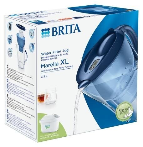 Brita Dzbanek z filtrem Marella XL niebieski MAXTRA PRO Pure Performance | 3,5l