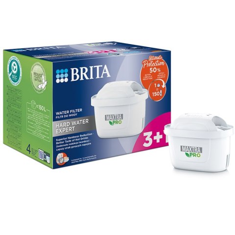 Brita Filtr do wody MAXTRA PRO Hard Water Expert | 3+1 szt.