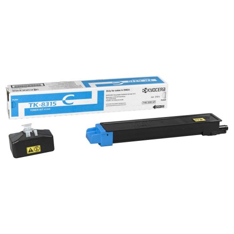 Toner Kyocera TK-8315C do TASKalfa 2550ci | 6 000 str. | cyan