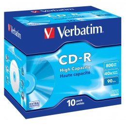 Verbatim CD-R | 800MB | x40 | jewel 10szt | DataLife