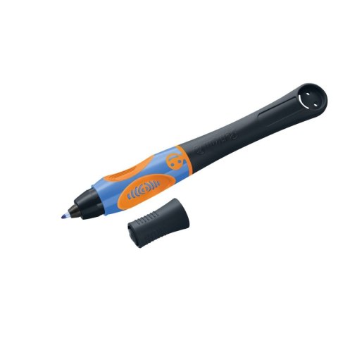 Pióro kulkowe na naboje Griffix Neon Black L 821018 wkład niebieski Pelikan (300009717)