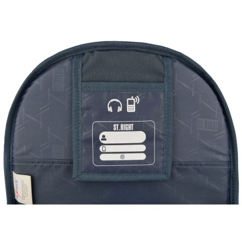Plecak GREY OMBRE 5903235674792 4-KOMORY St.Right (BP-05)