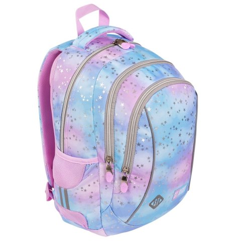 Plecak Stright PASTEL STARS 5903235664090 4-KOMORY St.Right (BP-26)
