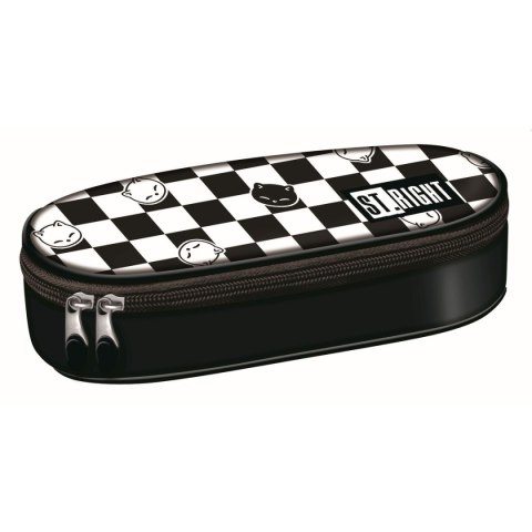 Saszetka Stright CHESS CATS PC-01 5903235664410 mix St.Right (Z USZTYWNIANA KLAPKĄ)