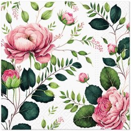 Serwetki Paw Noble Roses mix nadruk bibuła [mm:] 330x330 (TL125300)