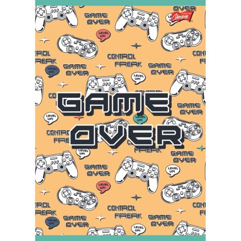 Zeszyt A5 Lets Play 32k. 70g podwójna linia kolor Unipap