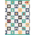 Zeszyt A5 Lets Play 32k. 70g podwójna linia kolor Unipap