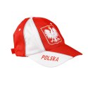 Czapka Arpex baseball Biało-Czerwoni (SP1219)