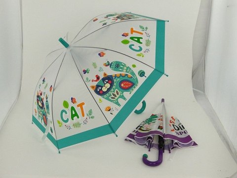 Parasol Adar dla dzieci z nadrukiem długość 66 cm (501485)