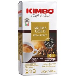 Kawa Kimbo Gold | 250 g | mielona