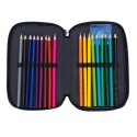 Piórnik Astrabag Jumbo Blue Pixel Astra (503024055)