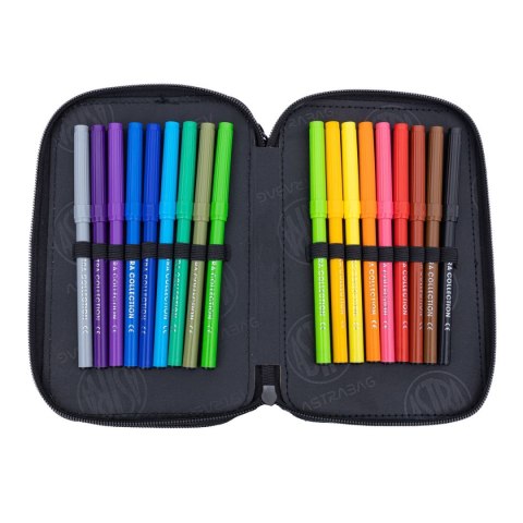 Piórnik Astrabag Jumbo Blue Pixel Astra (503024055)