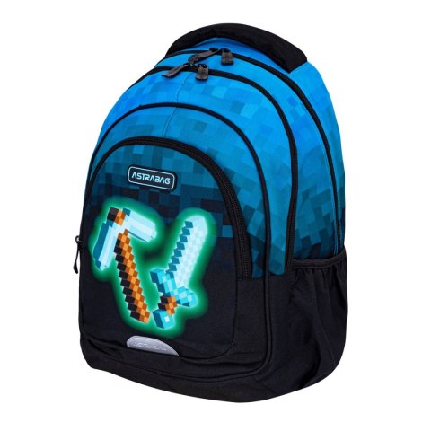 Plecak Astrabag Blue Pixel Astra (502024092)