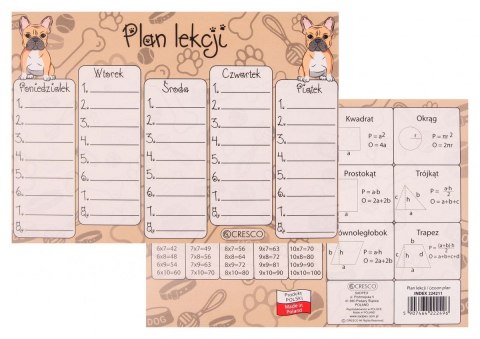 Plan lekcji Cresco BULDOG (224211)