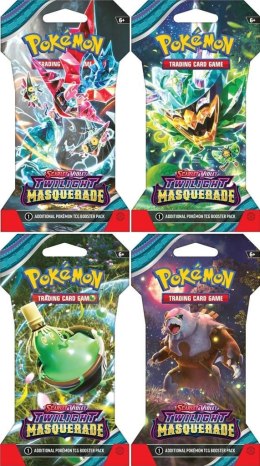 Karty Rebel Pokémon TCG: Scarlet & Violet - Twilight Masquerade - Sleeved Booster Box (189-85779)