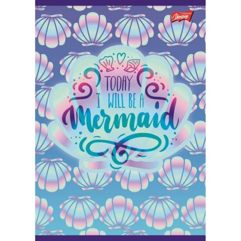 Zeszyt A5 Mermaid 16k. krata Unipap