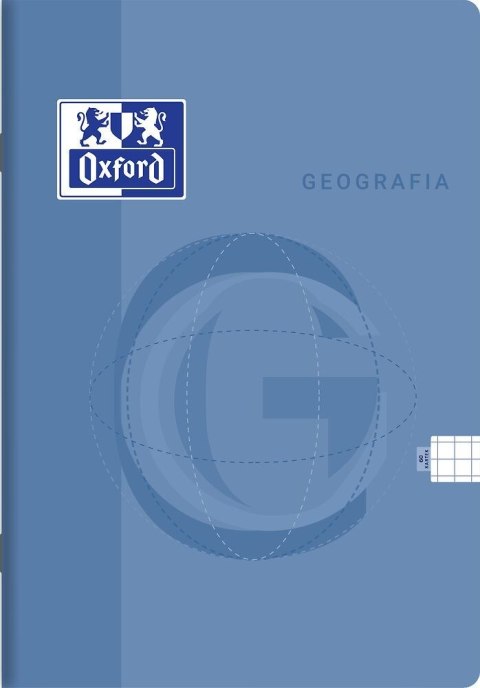 Zeszyt tematyczny Oxford geografia A5 60k. 90g krata (400175638)