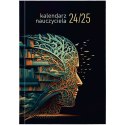 Kalendarz nauczyciela książkowy (terminarz) B6TN089B- 2024/2025 B6 PCV bezbarwny B6 Wydawnictwo Wokół Nas (MODERN)