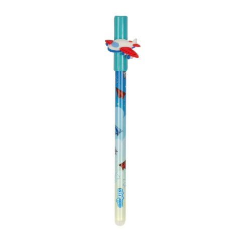 Długopis wymazywalny AIRCRAFT 5902315577602 wkład niebieski 0,5mm Strigo (SSC197)