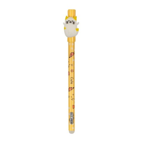 Długopis wymazywalny CATS 5902315577558 wkład niebieski 0,5mm Strigo (SSC192)