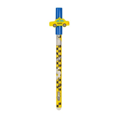 Długopis wymazywalny POJAZDR 5902315577497 wkład niebieski 0,5mm Strigo (SSC186)