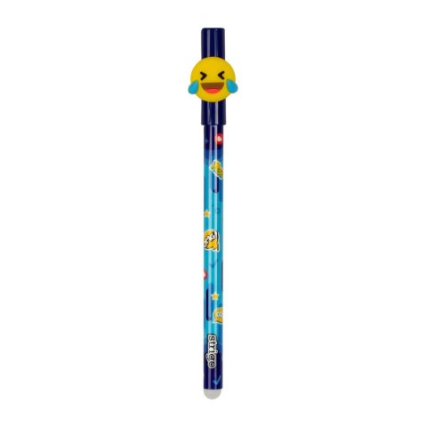 Długopis wymazywalny wymazywalny Emotki 590231557619 wkład niebieski 0,5mm Strigo (SSC198)